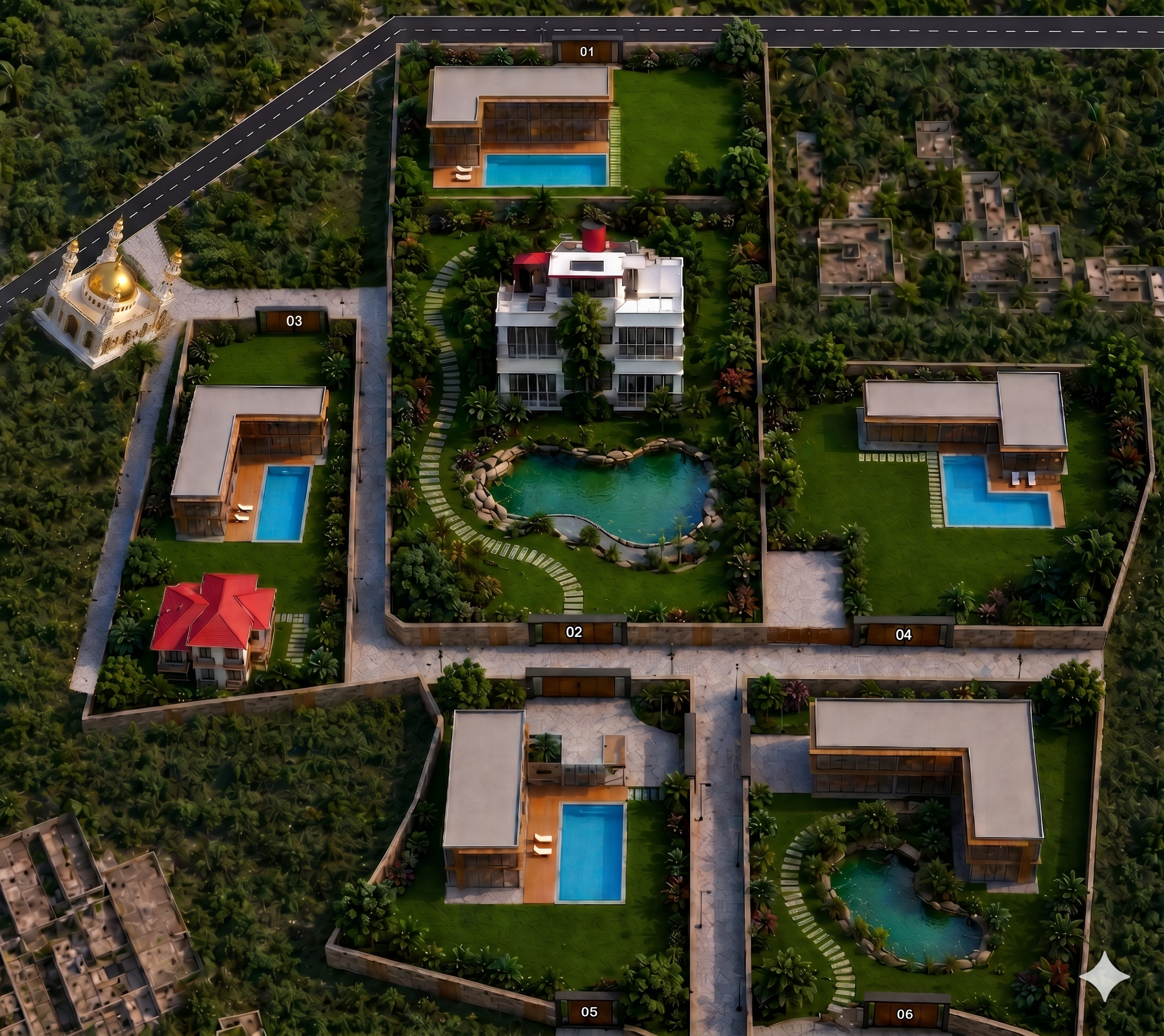 The Simple Living Retreat Masterplan